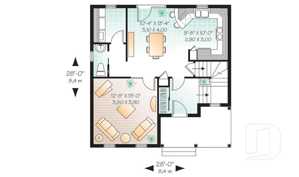 Rez-de-chaussée -  - Acrivie 2