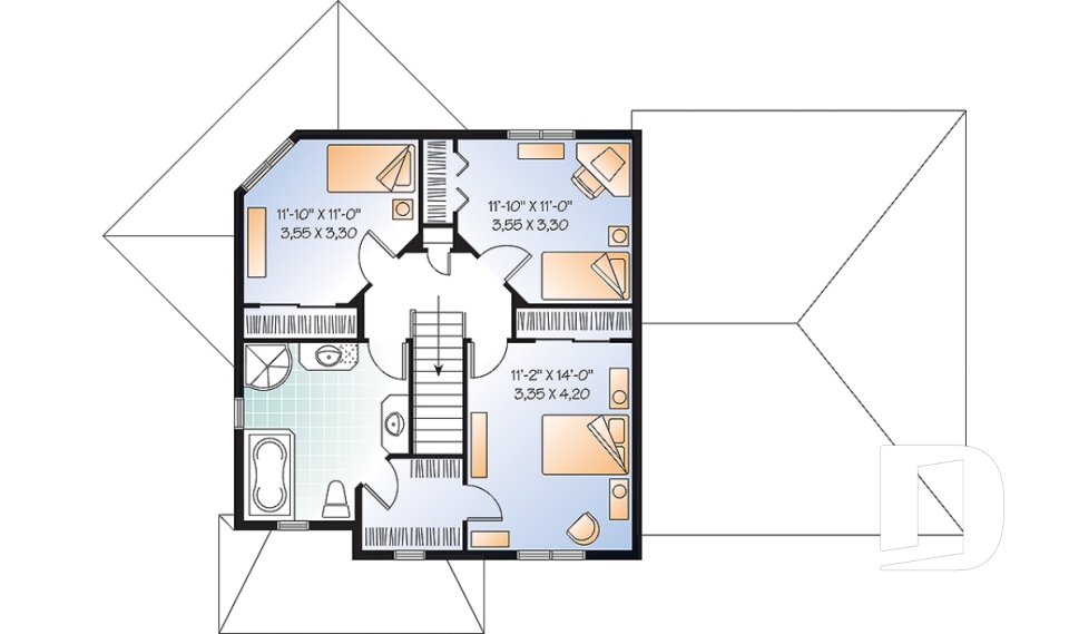 Étage -  - Elizabeth 2