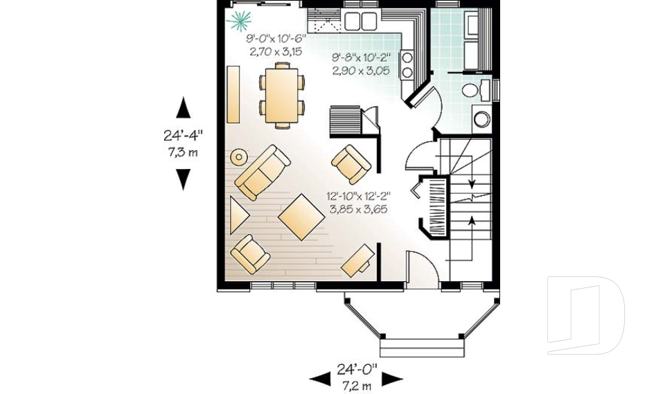 Rez-de-chaussée -  - Galba