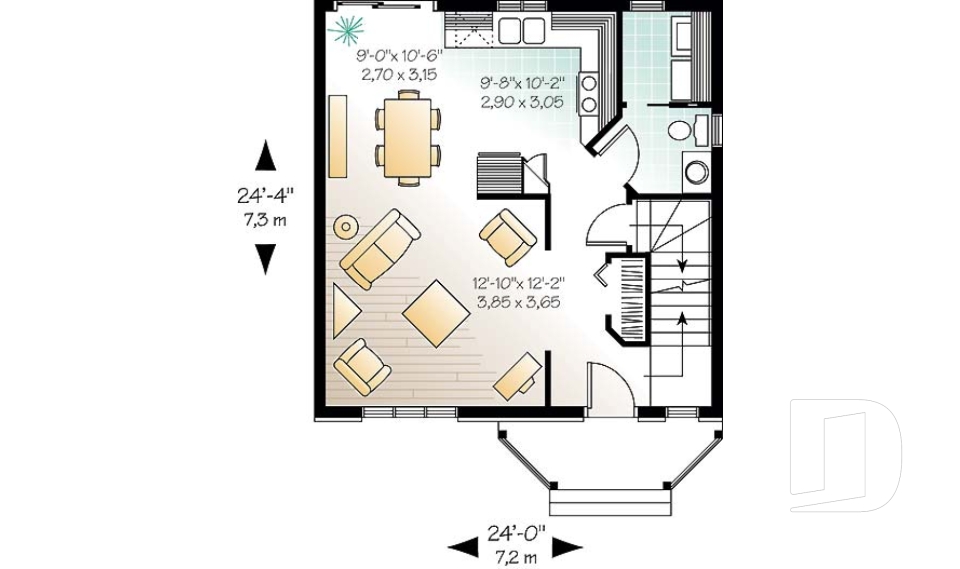 Rez-de-chaussée -  - Galba