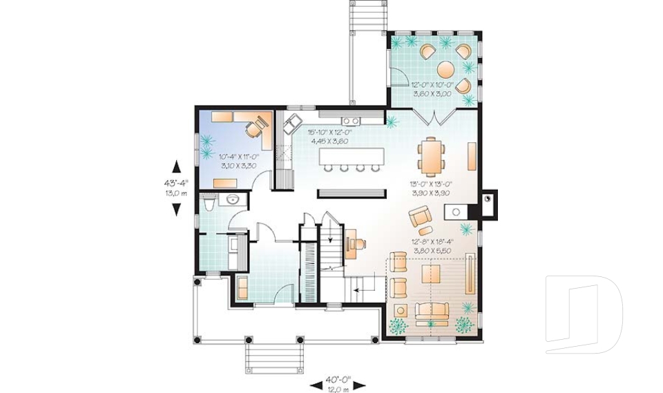 Rez-de-chaussée -  - Martina 2