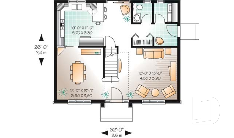 Rez-de-chaussée -  - Seigneurial