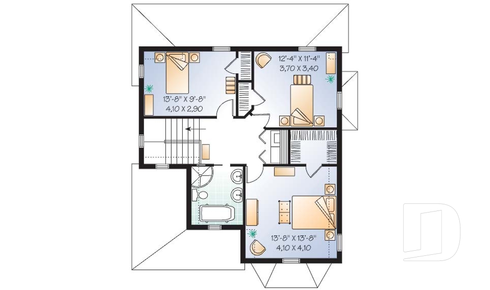 Étage -  - Flaubert