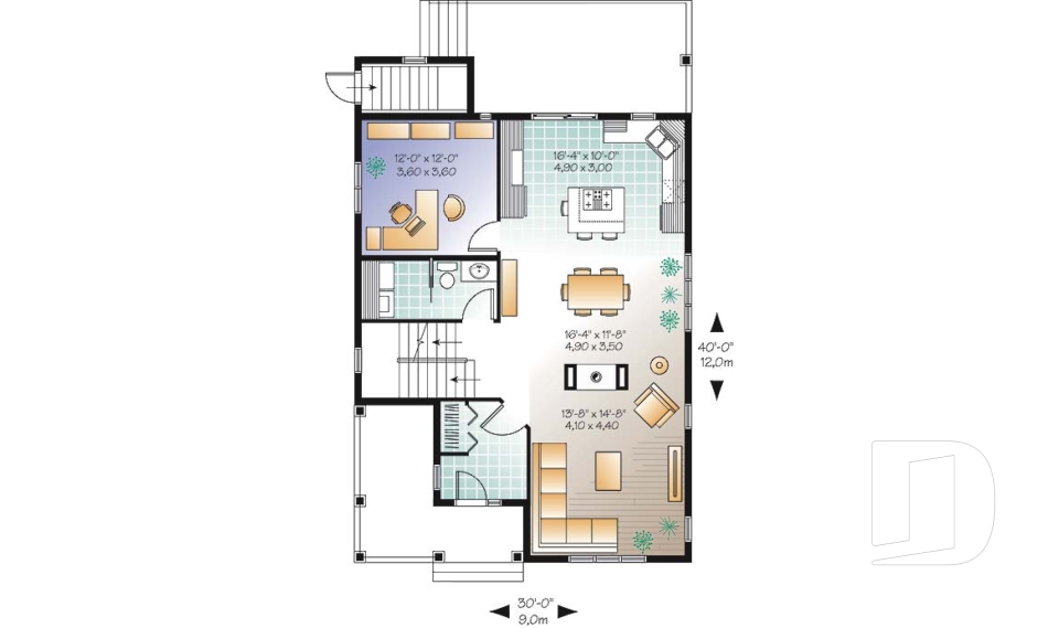 Rez-de-chaussée -  - Flaubert 2