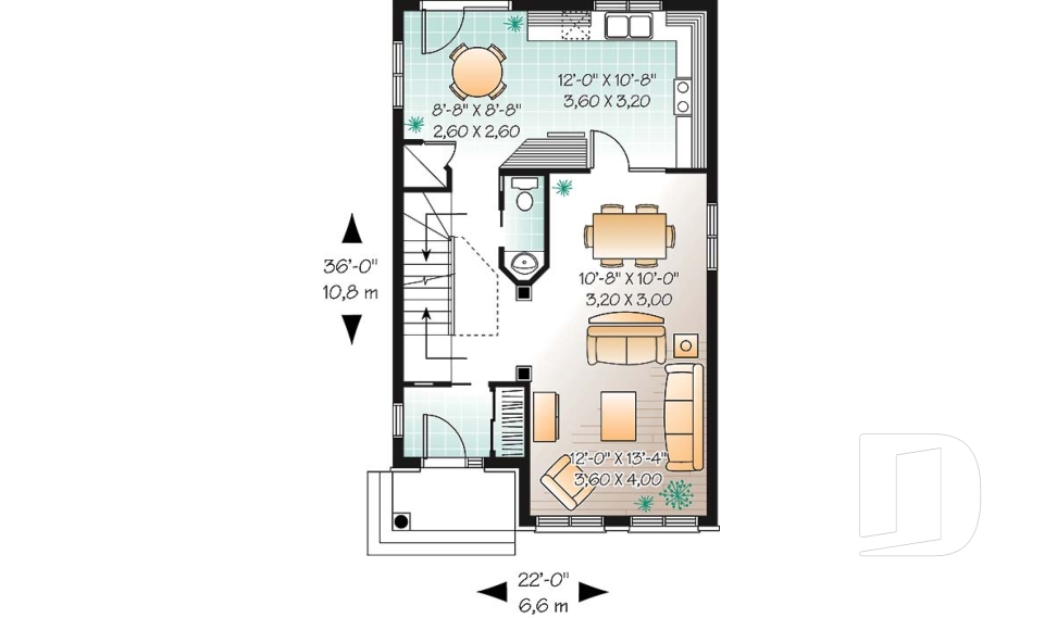 Rez-de-chaussée -  - Colter