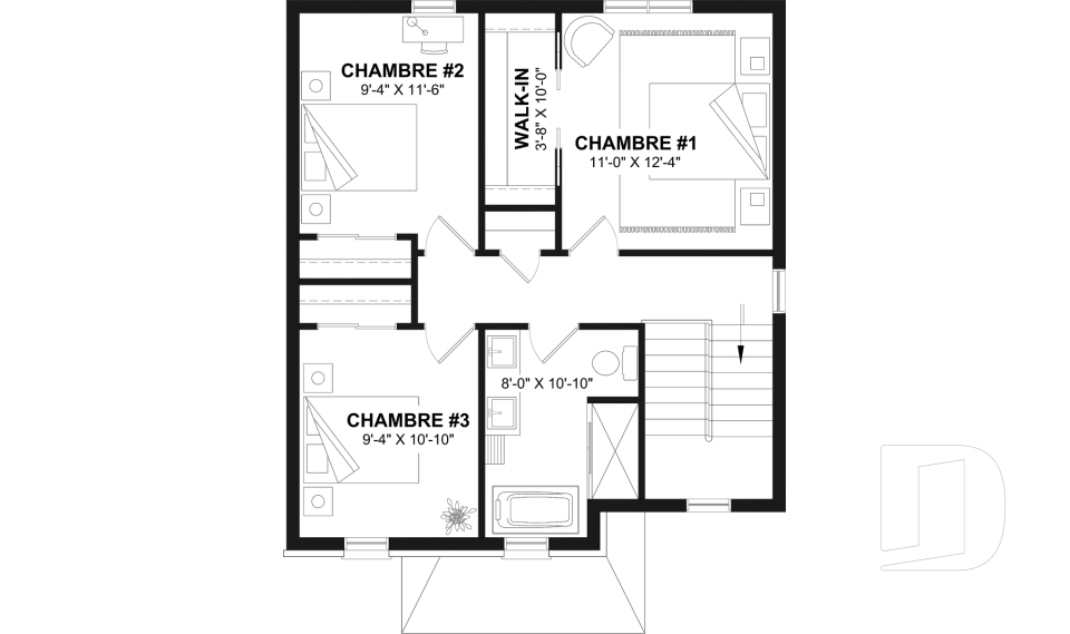 Étage -  - Rougemont