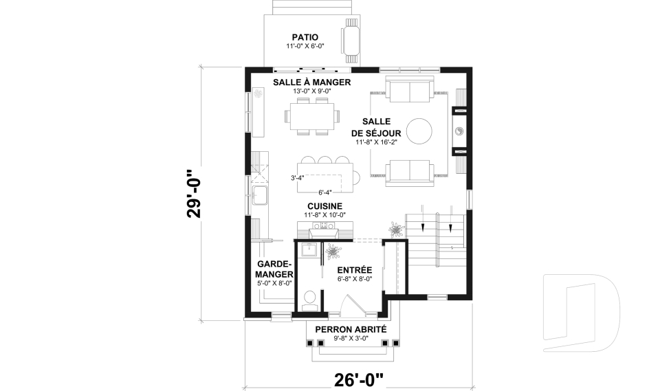 Rez-de-chaussée -  - Rougemont