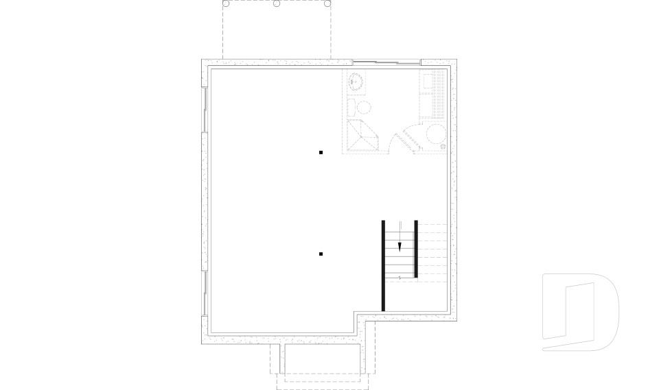 Sous-sol aménageable -  - Rougemont