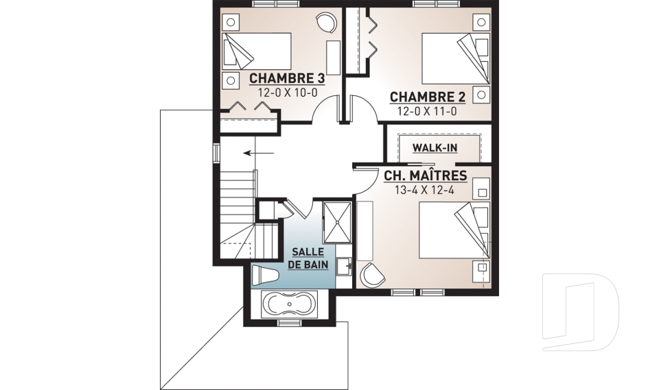 Étage -  - Ambroix 2