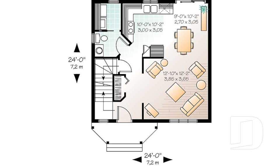 Rez-de-chaussée -  - Ashland