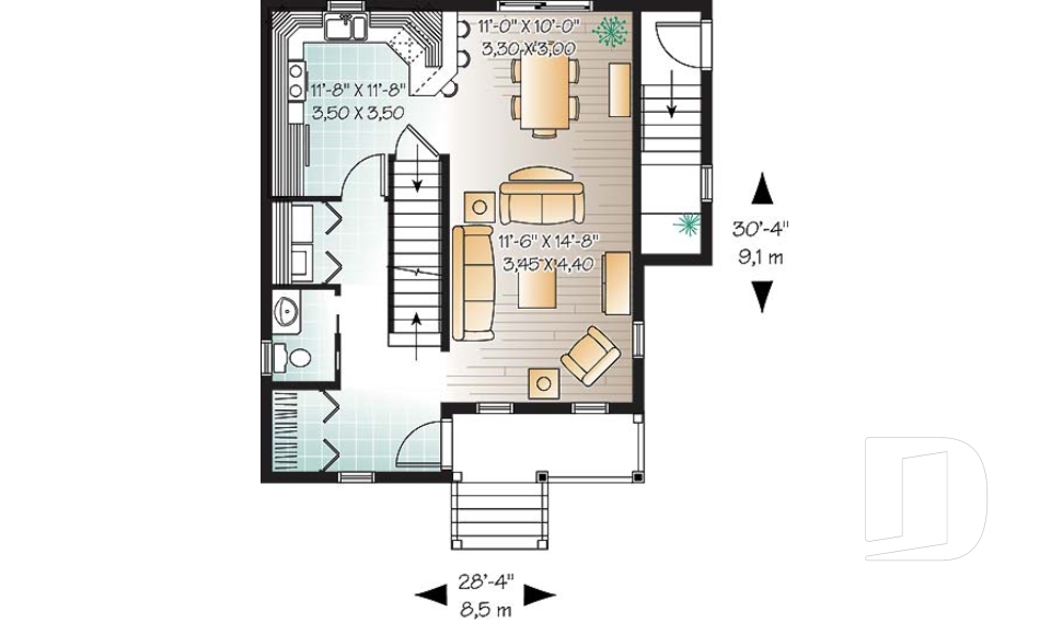 Rez-de-chaussée -  - Charlesbourg