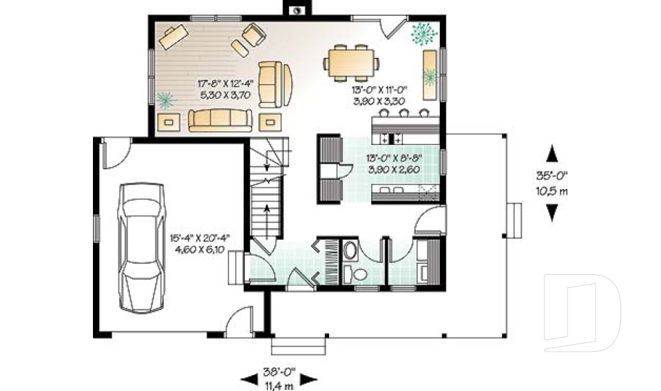 Rez-de-chaussée -  - Maggi