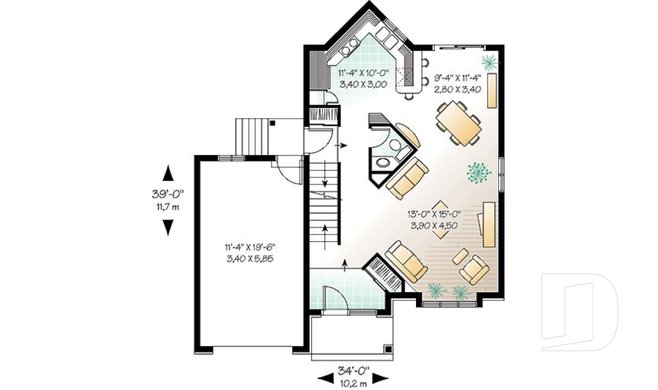 Rez-de-chaussée -  - Iseut