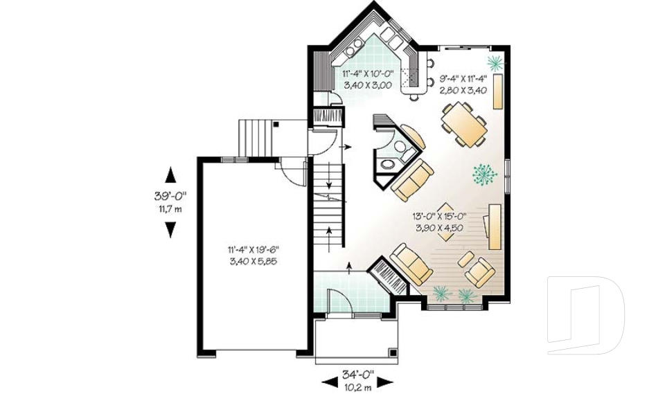 Rez-de-chaussée -  - Iseut