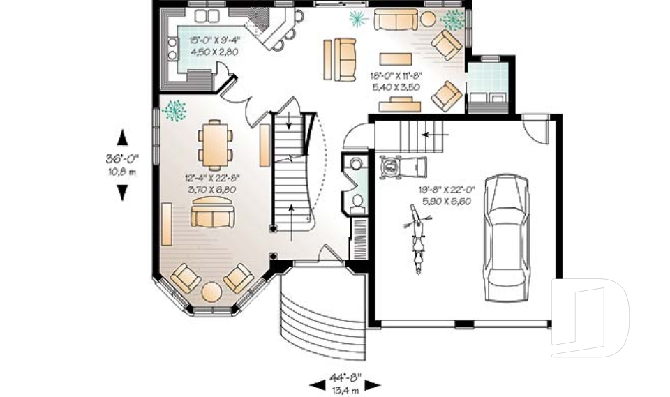 Rez-de-chaussée -  - L'Européenne