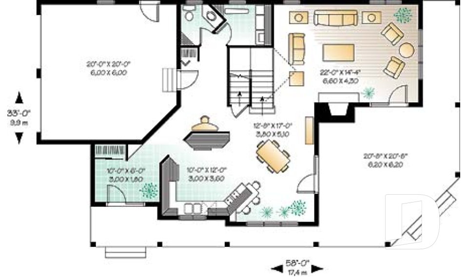 Rez-de-chaussée -  - Héritage 2