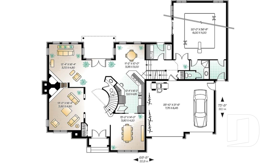 Rez-de-chaussée -  - Pacifica