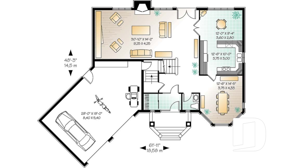 Rez-de-chaussée -  - Marsolais