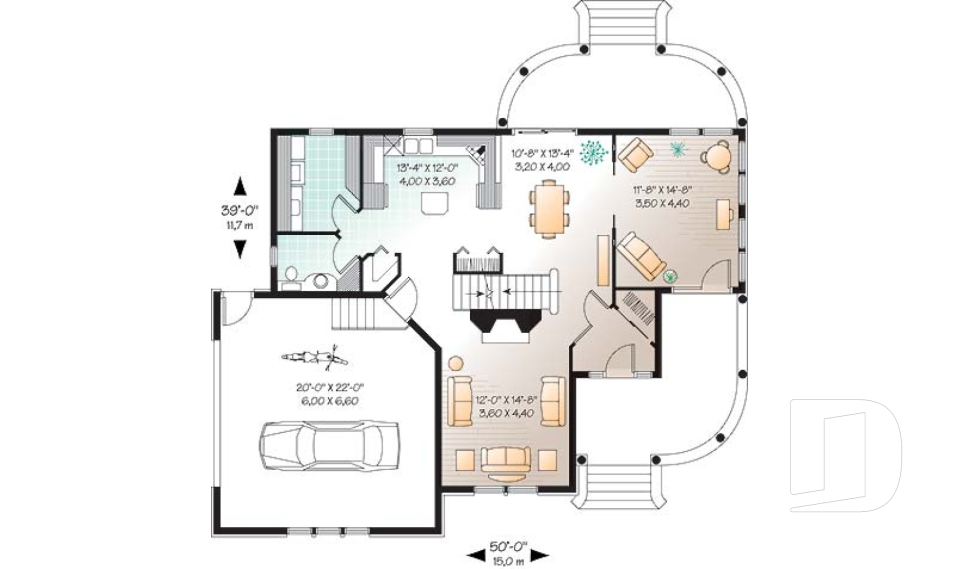 Rez-de-chaussée -  - Hirondelle