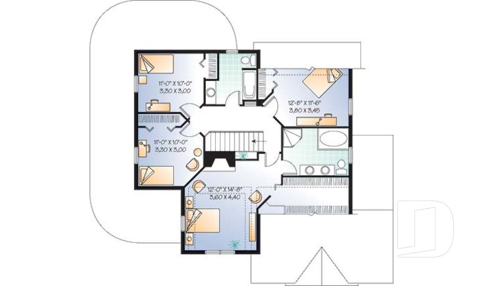 Étage -  - Hirondelle 3
