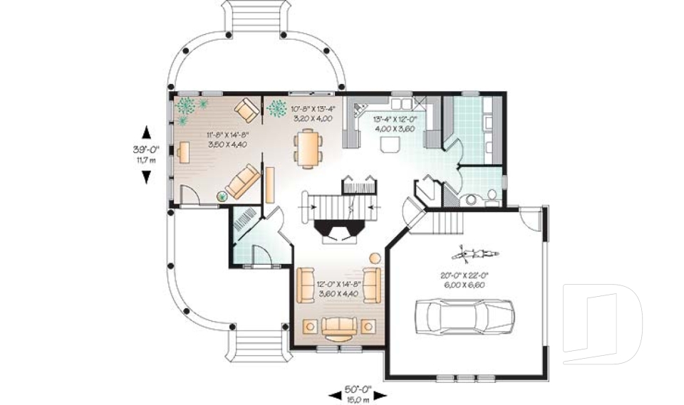 Rez-de-chaussée -  - Hirondelle 3