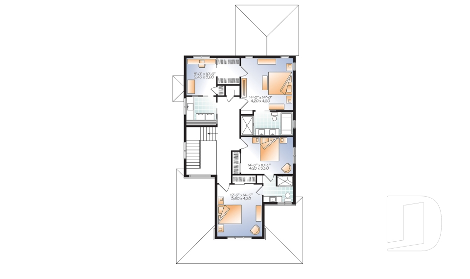 Étage -  - Gambrel 2