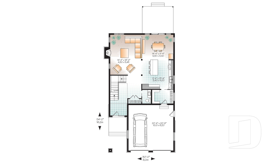 Rez-de-chaussée -  - Gambrel 2