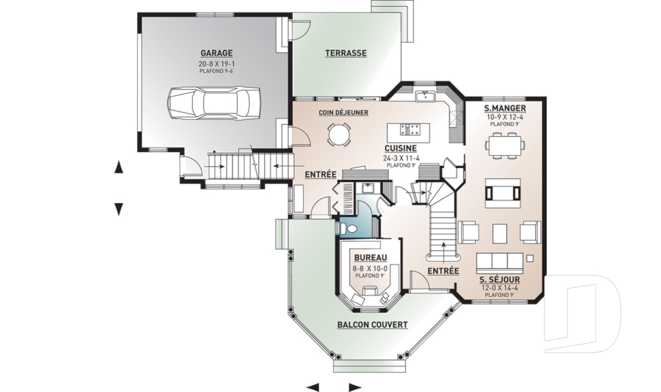 Rez-de-chaussée -  - Portico 2