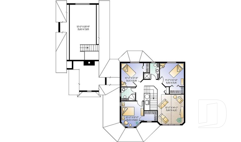 Étage -  - Portico 4