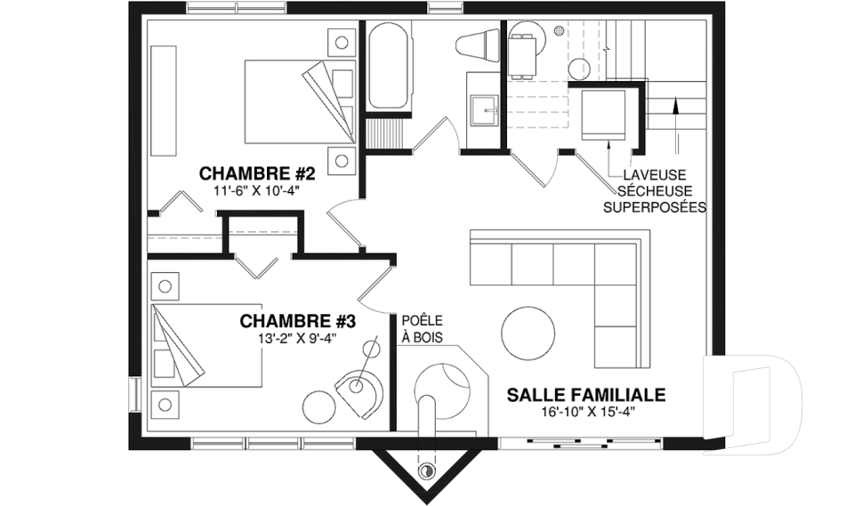 Sous-sol -  - Daméric 2