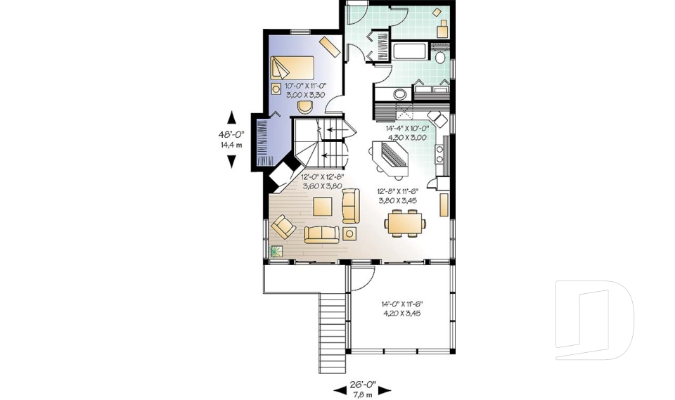 Rez-de-chaussée -  - Baldor