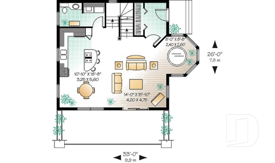 Rez-de-chaussée -  - Jetty