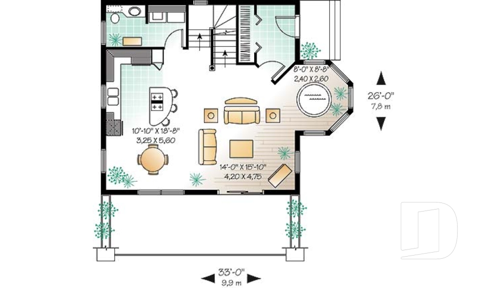 Rez-de-chaussée -  - Jetty