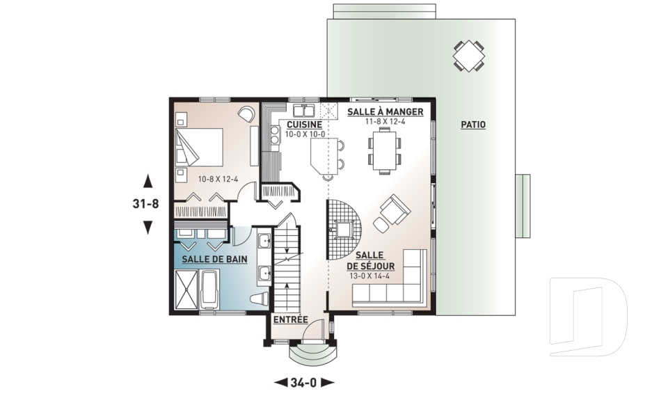 Rez-de-chaussée -  - Ataglance