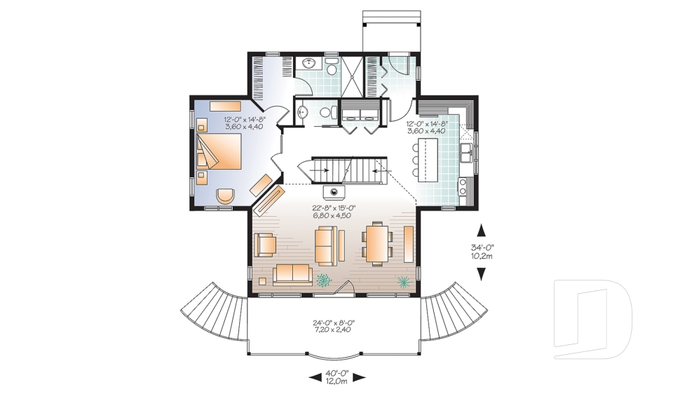 Rez-de-chaussée -  - Drummond Vistas