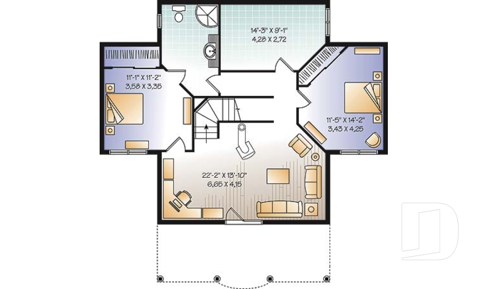 Sous-sol -  - Longchamp 4