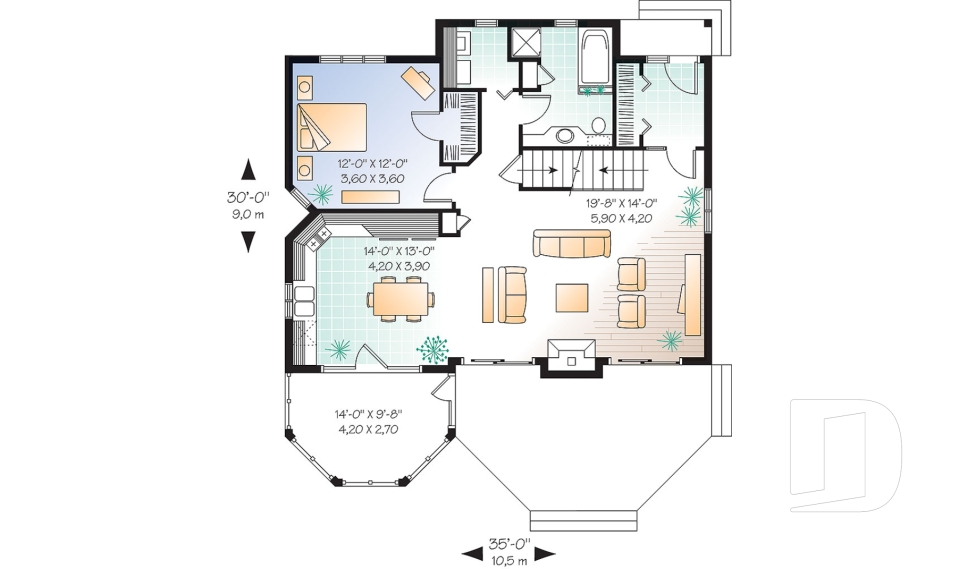 Rez-de-chaussée -  - Rosemont 4