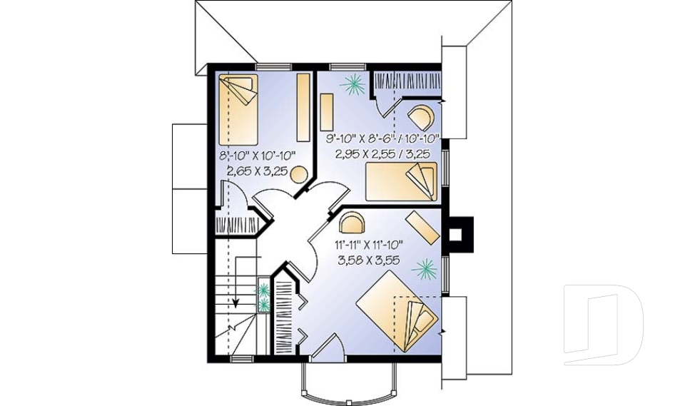 Étage -  - Palmyre 2