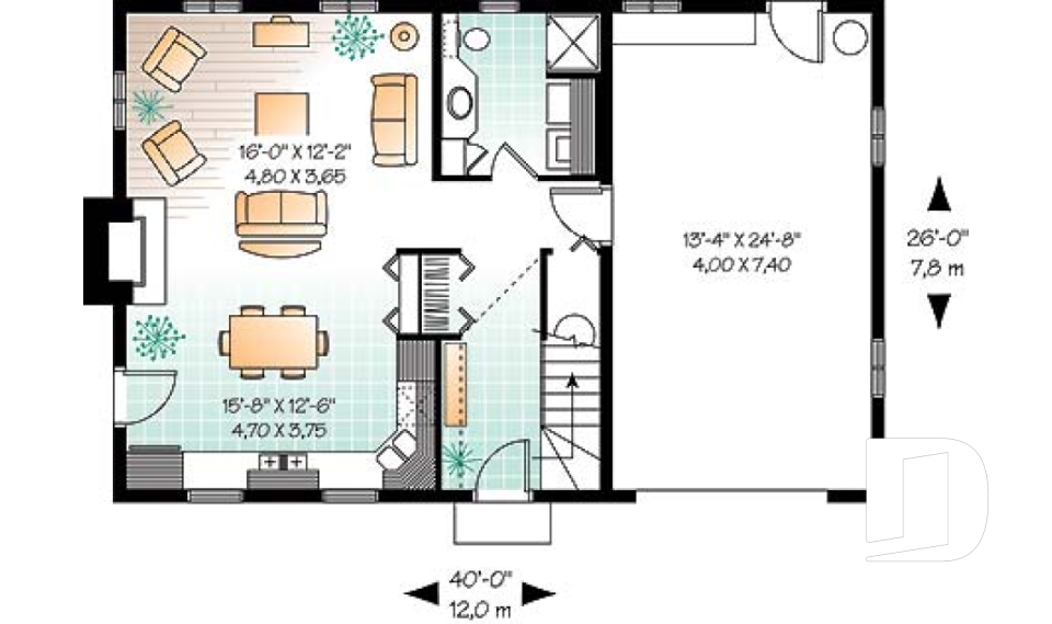 Rez-de-chaussée -  - Richardson