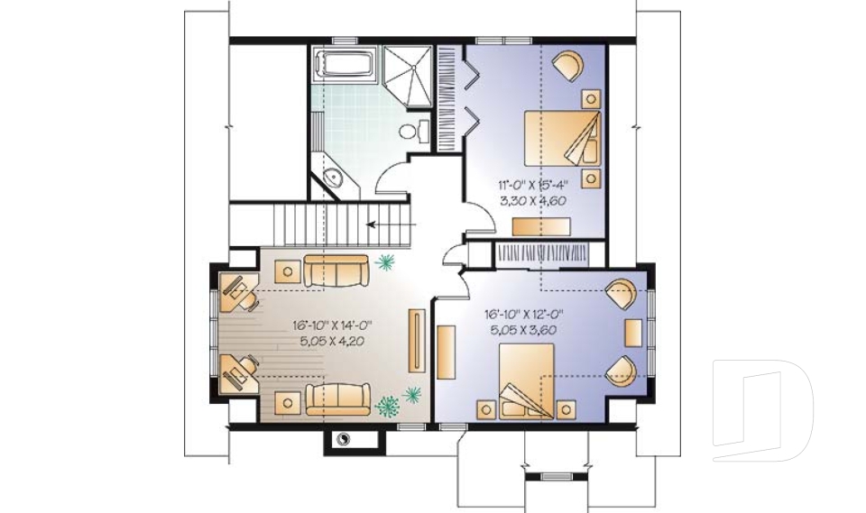 Étage -  - Charlemagne 2