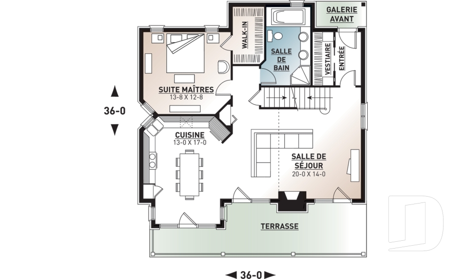 Rez-de-chaussée -  - Charlemagne 4
