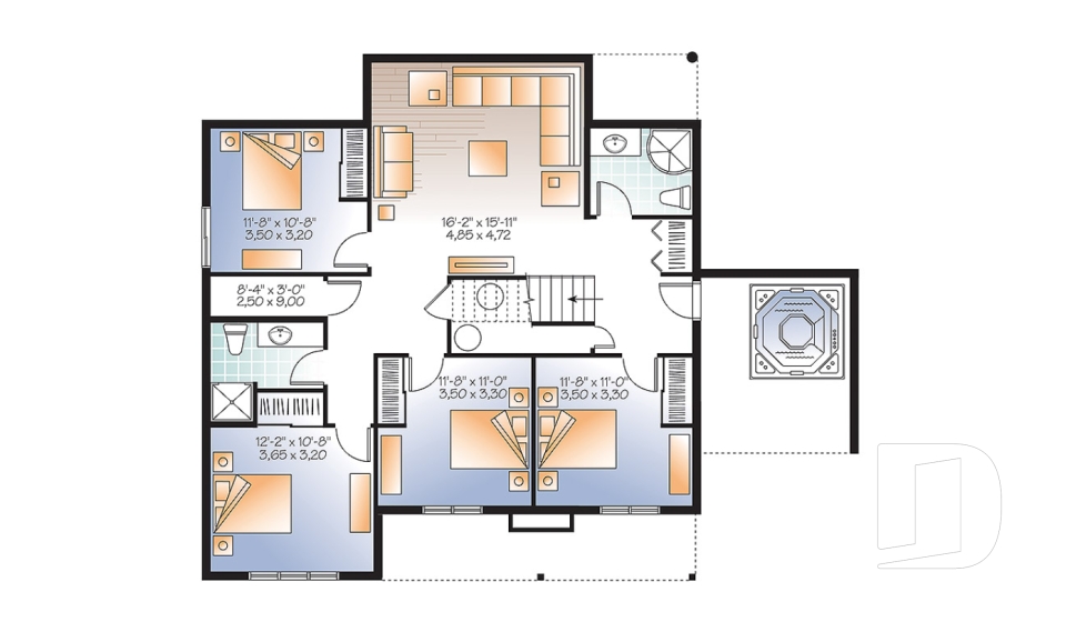 Sous-sol -  - Charlemagne 6