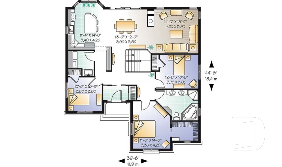 Rez-de-chaussée -  - Plymouth