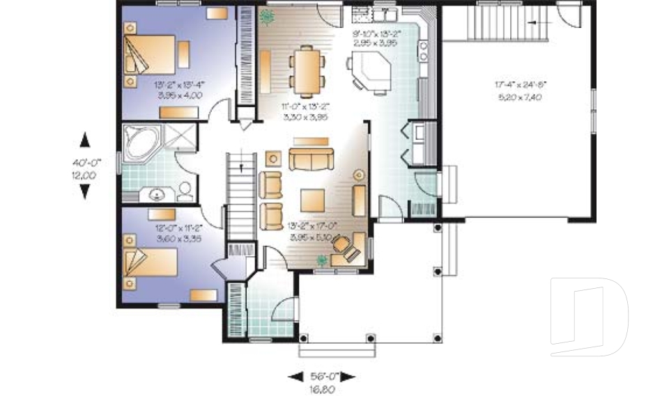 Rez-de-chaussée -  - La Vallée 3