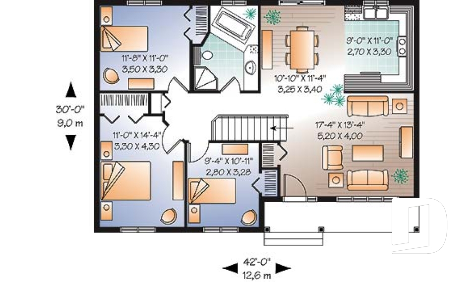 Rez-de-chaussée -  - Selma