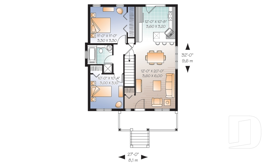 Rez-de-chaussée -  - Cypères 