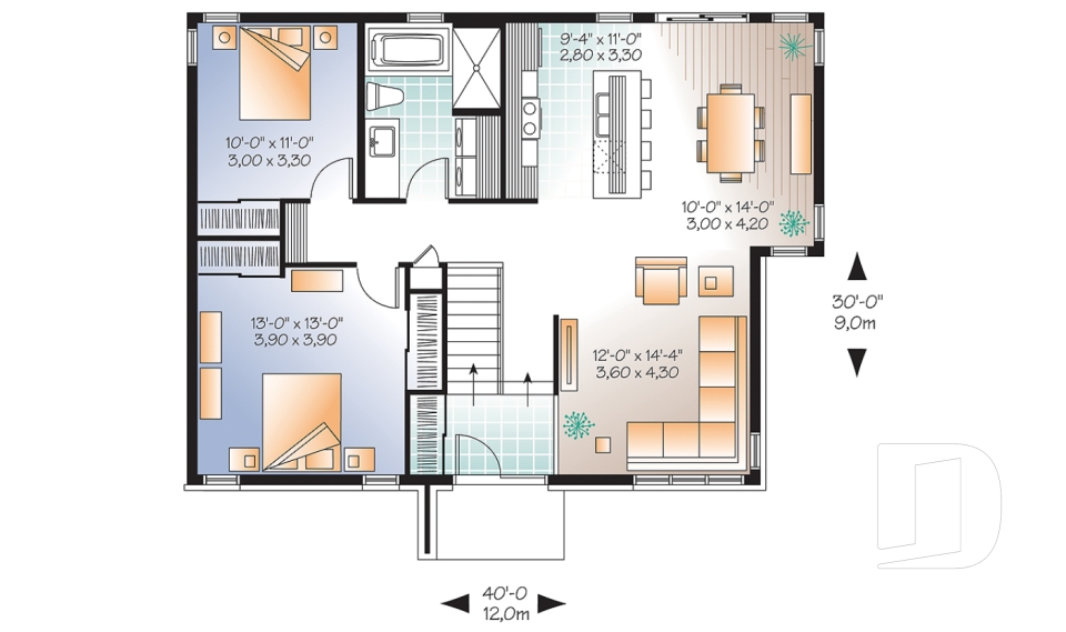 Rez-de-chaussée -  - Lotus