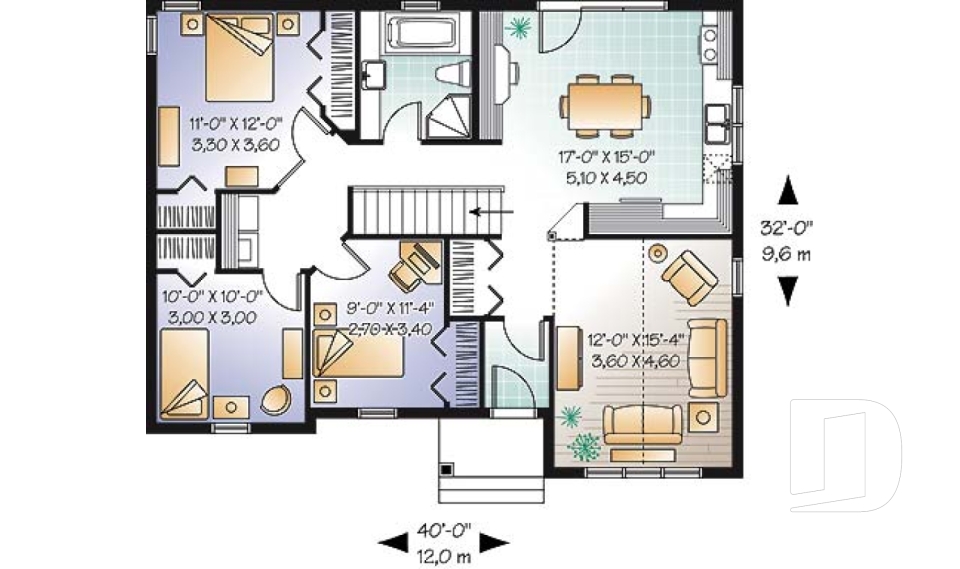Rez-de-chaussée -  - Coralie