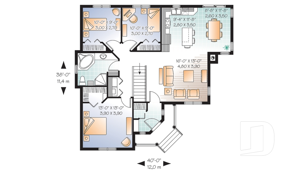 Rez-de-chaussée -  - Mainville