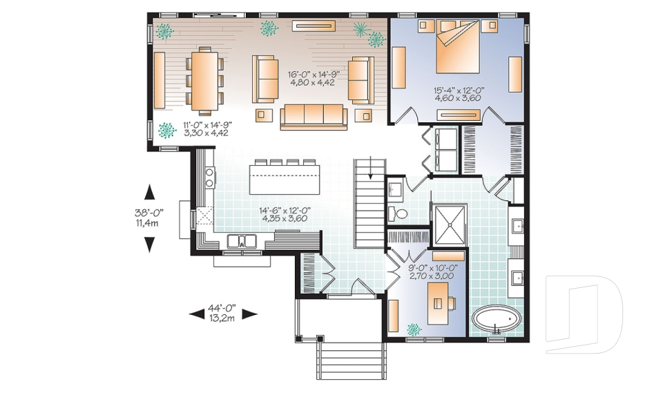 Rez-de-chaussée -  - Mainville 4